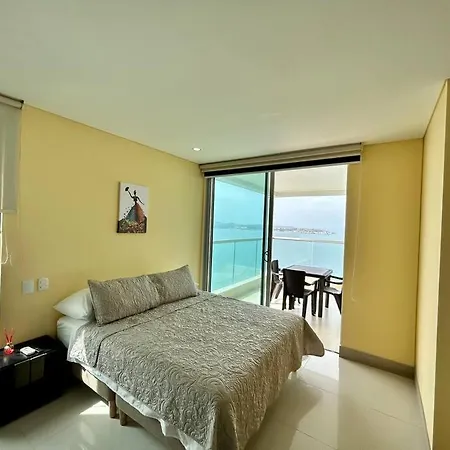 Amazing Apartment, 3 Bedrooms With Ocean View * Cartagena