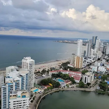 Apartamento Amazing Apartment, 3 Bedrooms With Ocean View Cartagena
