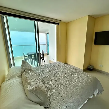 Amazing Apartment, 3 Bedrooms With Ocean View * Cartagena